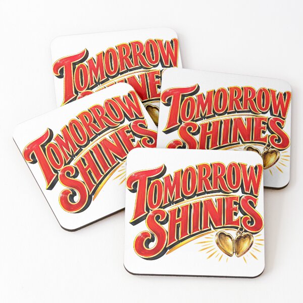Item preview, Annie the Musical - TOMORROW SHINES designed and sold by Lyric Vault - Rock on.