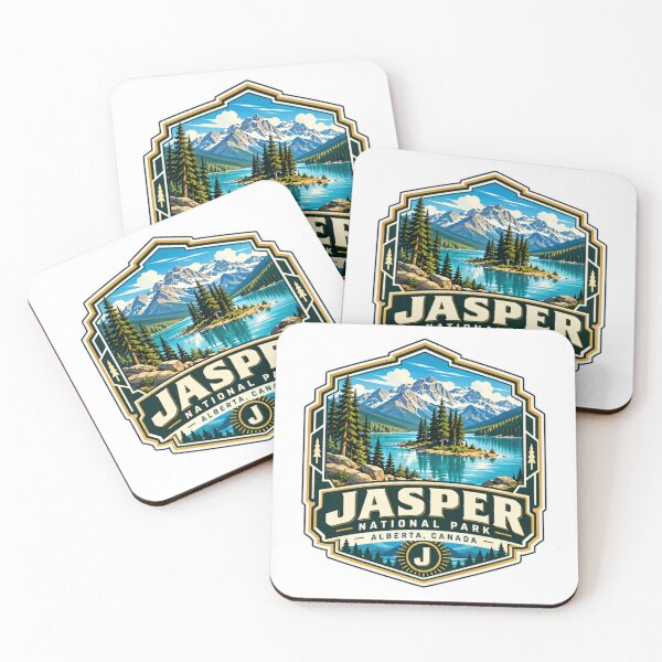 Item preview, Jasper National Park Alberta Canada Travel Explorer Mountain Nature designed and sold by NeedForParks.