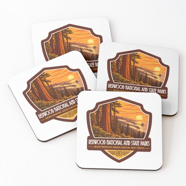 Item preview, Redwood National And State Parks Ancient Redwoods Rugged Coastline Misty Forests Nature Lover Traveler designed and sold by ManilStuck237.