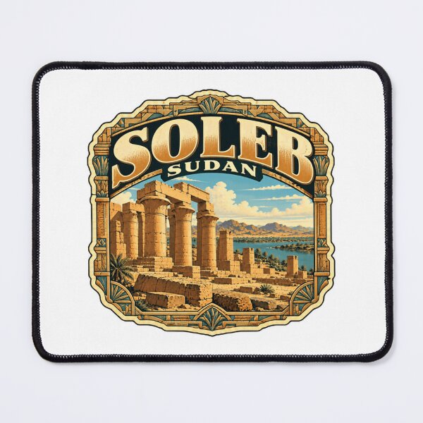 Item preview, Soleb Sudan Ancient Egypt History Travel Landmark designed and sold by AncientClouds25.