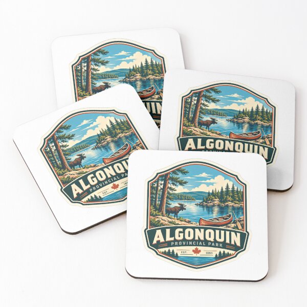 Item preview, Algonquin Provincial Park Est 1893 Canadian Outdoors Camping Hiking Travel Souvenir designed and sold by ManilStuck237.