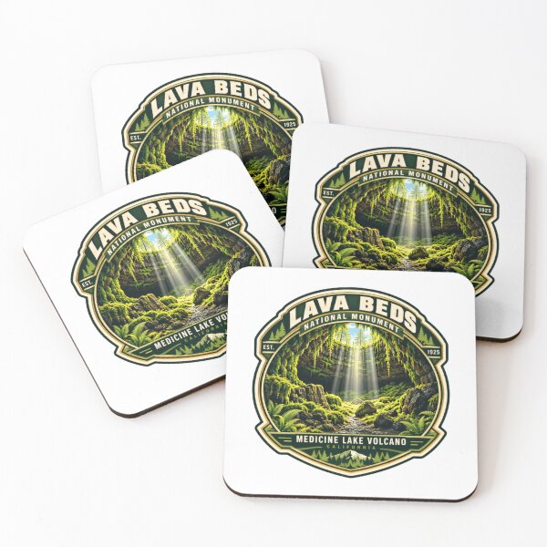 Item preview, Lava Beds National Monument Est. 1925 Medicine Lake Volcano California Hiker Travel Souvenir designed and sold by kristyparkStar3.