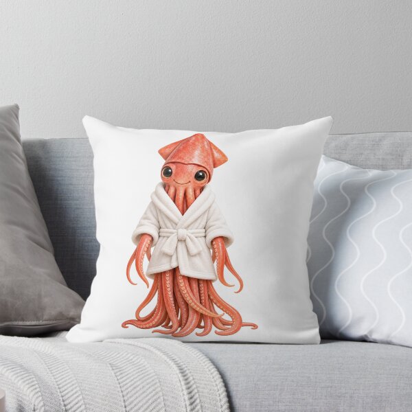 Item preview, Bathrobe Giant Squid designed and sold by Sillytoe.
