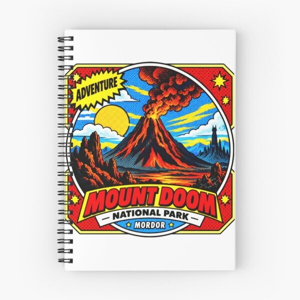 Item preview, Adventure Mount Doom National Park Mordor Lord Of The Rings Fantasy Fan designed and sold by JonesFlora2025.
