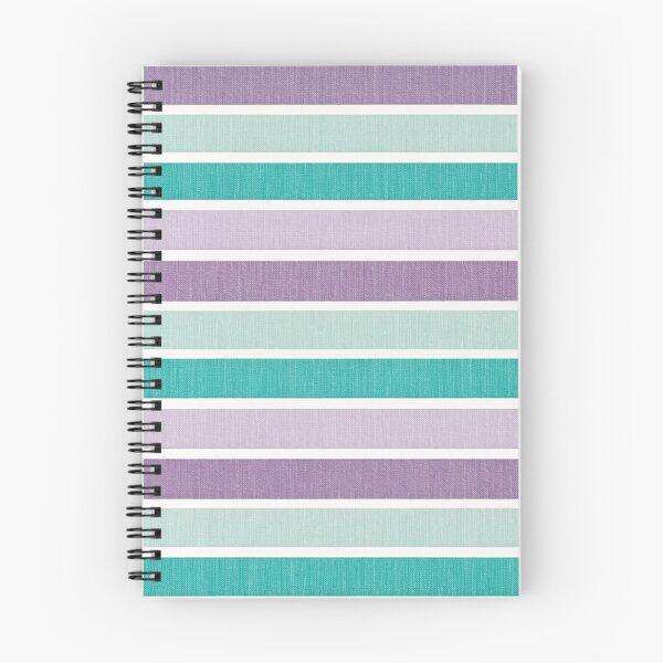 Item preview, Purple and Teal Whimsical Playful Colourful Stripes  designed and sold by Welwitschia Atelier.