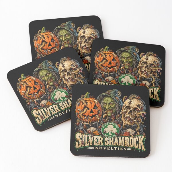 Item preview, Silver shamrock novelties masks  designed and sold by American Artist Designs.