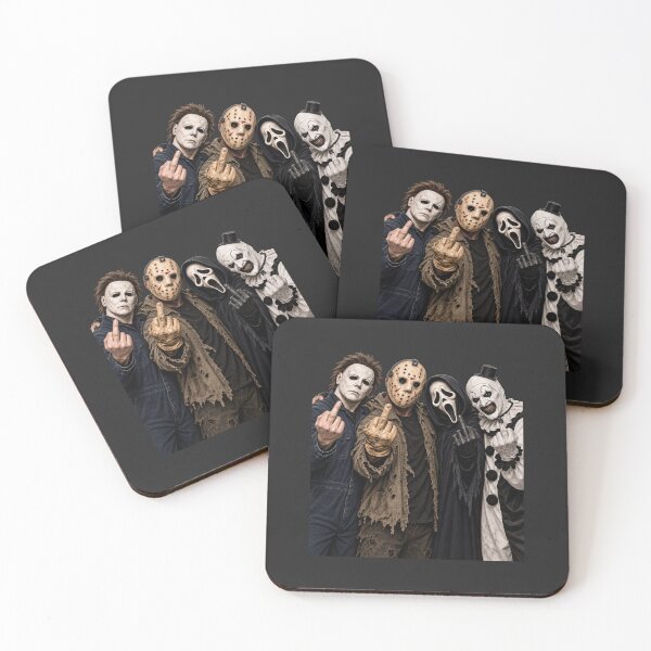 Item preview, Halloween Tshirts Michael Myers Jason Voorhees Ghostface And Art The Clown Spooky October Nights designed and sold by griffithrbb35.