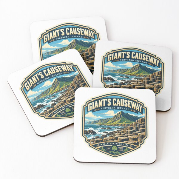 Item preview, Giant's Causeway Northern Ireland World Heritage Site Travel Landmark designed and sold by JonesFlora2025.