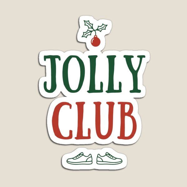 Item preview, Jolly Club Minimal Christmas Shirt | Holly Gift Tee designed and sold by DripyDesigns.