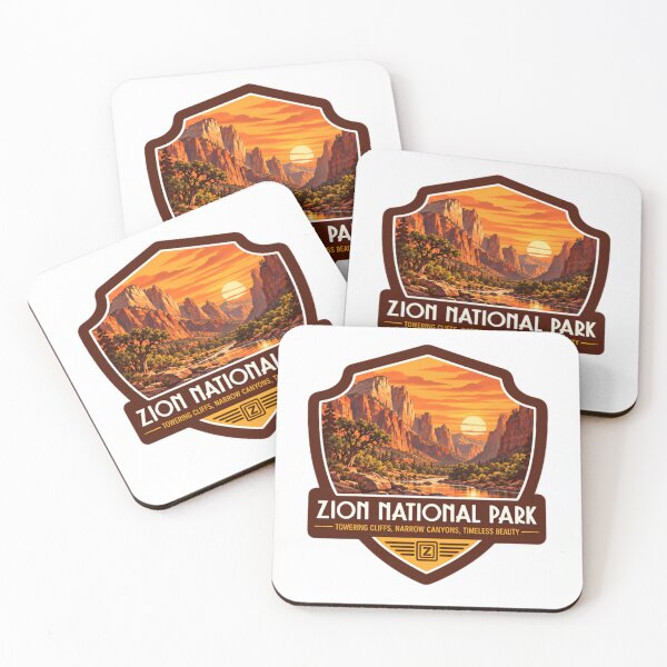Item preview, Zion National Park - Towering Cliffs, Narrow Canyons, Timeless Beauty - Utah National Park Hiker Traveler designed and sold by JonesFlora2025.
