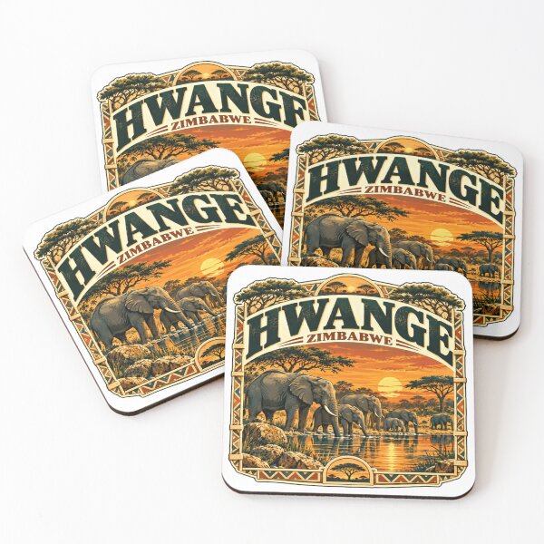 Item preview, Hwange Zimbabwe African Elephant Safari Travel Souvenir designed and sold by Simsimah26Parks.
