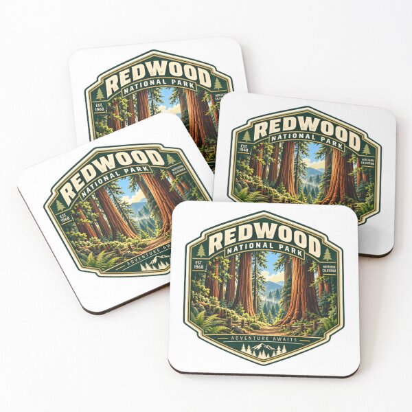 Item preview, Redwood National Park Northern California Adventure Awaits Outdoor Explorer Nature Lover designed and sold by JonesFlora2025.
