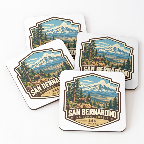 Item preview, San Bernardino National Forest California Hiking Camping Outdoor Mountain designed and sold by JasonStars123.