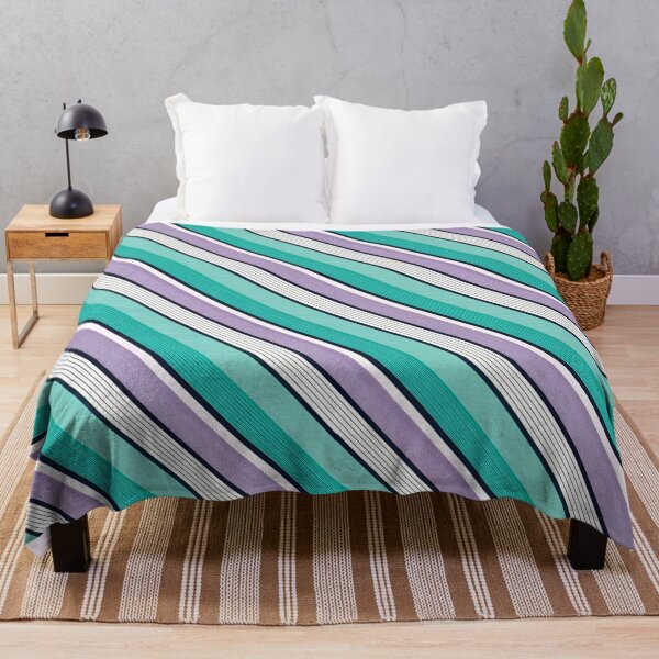 Item preview, Purple and Teal Abstract Geometric Art designed and sold by Welwitschia Atelier.