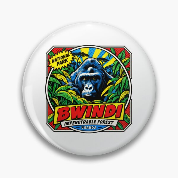 Item preview, National Park Bwindi Impenetrable Forest Uganda Gorilla Wildlife Traveler designed and sold by JonesFlora2025.