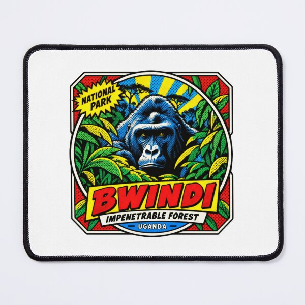 Item preview, National Park Bwindi Impenetrable Forest Uganda Gorilla Wildlife Traveler designed and sold by JonesFlora2025.