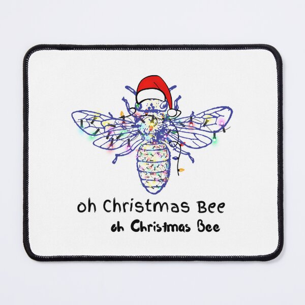 Item preview, Oh Christmas Bee Christmas Bee Lovers Oh Merry Christmas Bee designed and sold by schaeff-eretha.