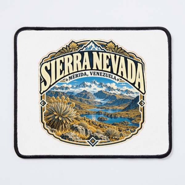 Item preview, Sierra Nevada Mérida Venezuela Travel Souvenir designed and sold by AncientClouds25.