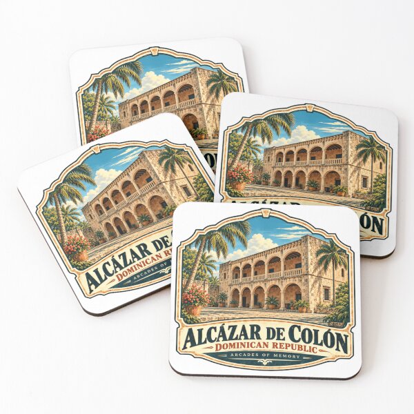 Item preview, Alcázar De Colón Dominican Republic Travel Souvenir Hispaniola Arcades Of Memory designed and sold by Simsimah26Parks.