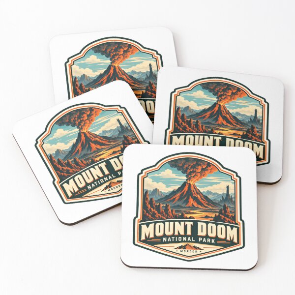 Item preview, Mount Doom National Park Mordor Lord Of The Rings Fan designed and sold by JonesFlora2025.