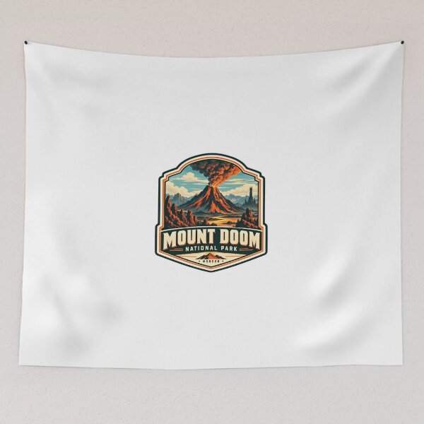 Item preview, Mount Doom National Park Mordor Lord Of The Rings Fan designed and sold by JonesFlora2025.