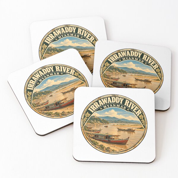 Item preview, Irrawaddy River Myanmar Travel Destination Souvenir designed and sold by AncientClouds25.