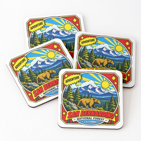 Item preview, Adventure San Bernardino National Forest California Outdoor Nature Hiking Camping Bear Wildlife Travel designed and sold by JasonStars123.