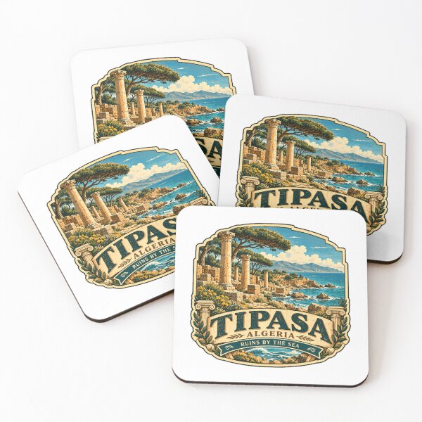 Item preview, Tipasa Algeria Ruins By The Sea Ancient History Traveler designed and sold by AncientClouds25.