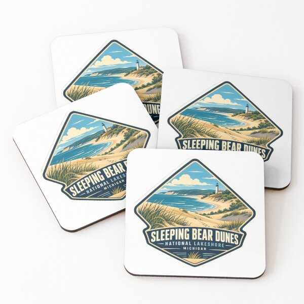 Item preview, Sleeping Bear Dunes National Lakeshore Michigan Travel Souvenir designed and sold by JonesFlora2025.