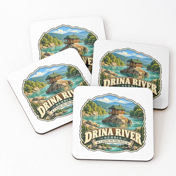 Item preview, Drina River Serbia A Home On The Rock Serbian Travel Landmark designed and sold by AncientClouds25.