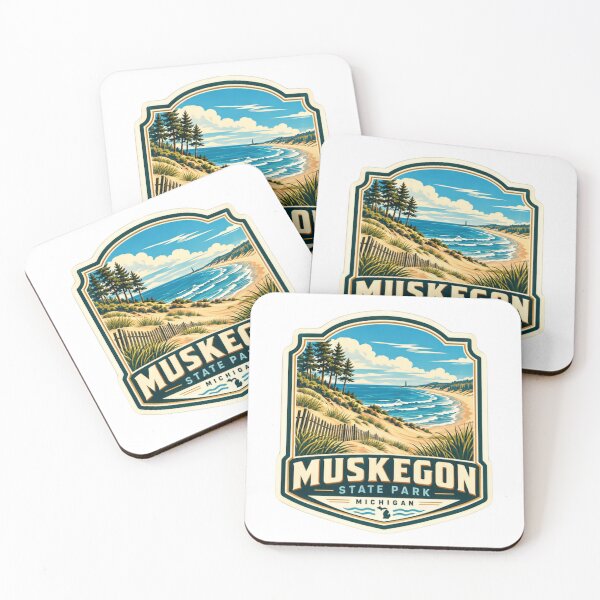 Item preview, Muskegon State Park Michigan Traveler Vacation Souvenir designed and sold by JasonStars123.