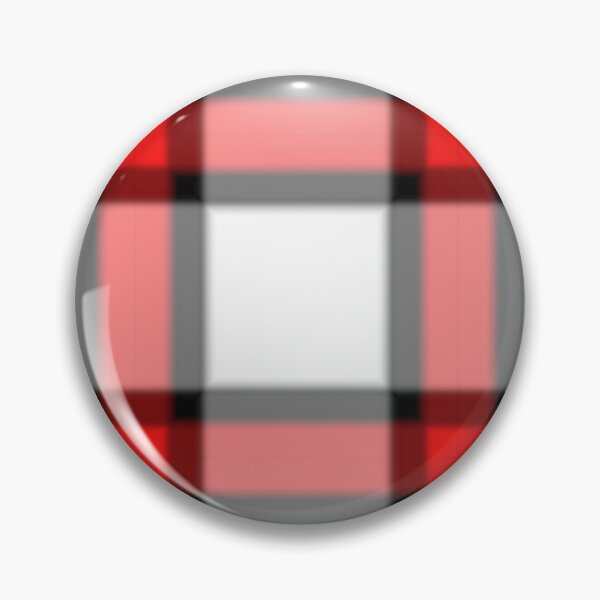 Item preview, Coral Red and Gray Geometric Plaid Pattern designed and sold by The-Repository.