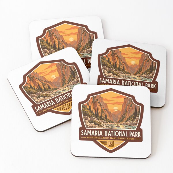 Item preview, Samaria National Park Wild Gorges Ancient Trails Timeless Nature Greece Hiker Traveler Souvenir designed and sold by JasonStars123.