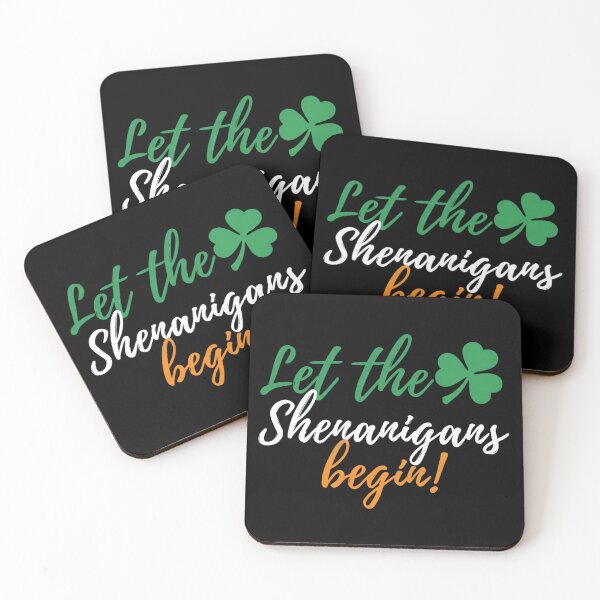 Item preview, Let the Shenanigans begin - Shamrock Clover designed and sold by Panita-Comics.