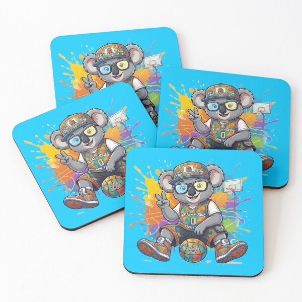 Item preview, ​Cool Basketball Koala Streetwear Graffiti Art designed and sold by Gianlu1215.