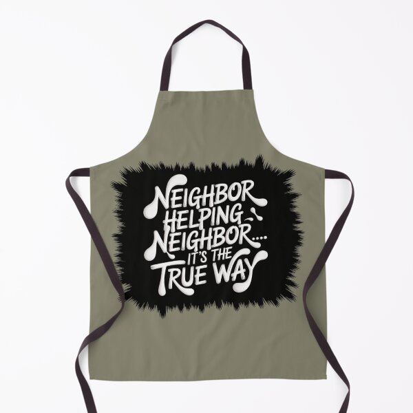 Item preview, Neighbor Helping Neighbor...it's the True Way designed and sold by Shy Fractal Designs.
