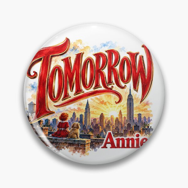 Artikelvorschau, Annie das Musical - MORGEN entworfen und verkauft von Lyric Vault - Rock on.