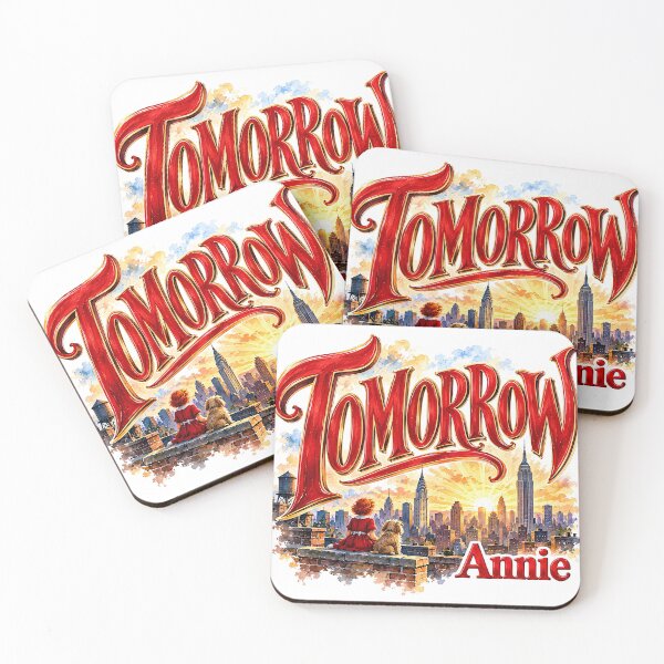 Item preview, Annie the Musical - TOMORROW designed and sold by Lyric Vault - Rock on.