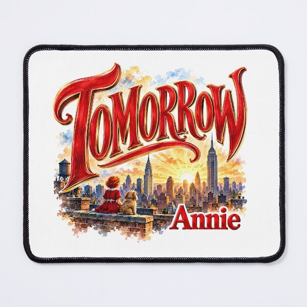 Item preview, Annie the Musical - TOMORROW designed and sold by Lyric Vault - Rock on.
