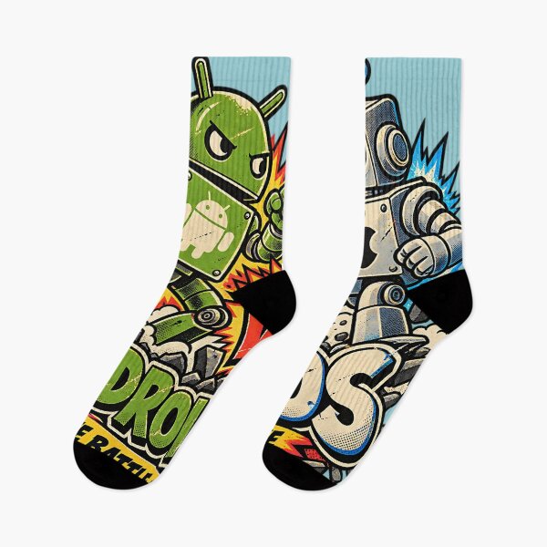 Item preview, Android vs IOS  designed and sold by SpectacledBoi.