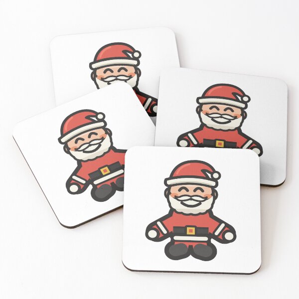 Item preview, Blushing Smile Santa Claus designed and sold by MHVectorArt.