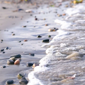 Artwork thumbnail, Beach Rocks by Eilis McKenna Photo Studio