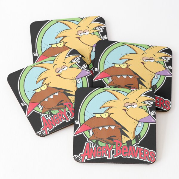 Item preview, Unhappy Beavers Cartoon Funny designed and sold by PamelaBrink6.