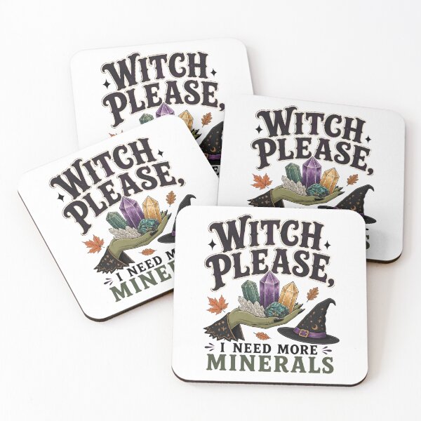 Item preview, Witch Please, I Need More Minerals – Funny Mineralogist Halloween Gift designed and sold by CuteDesignables.