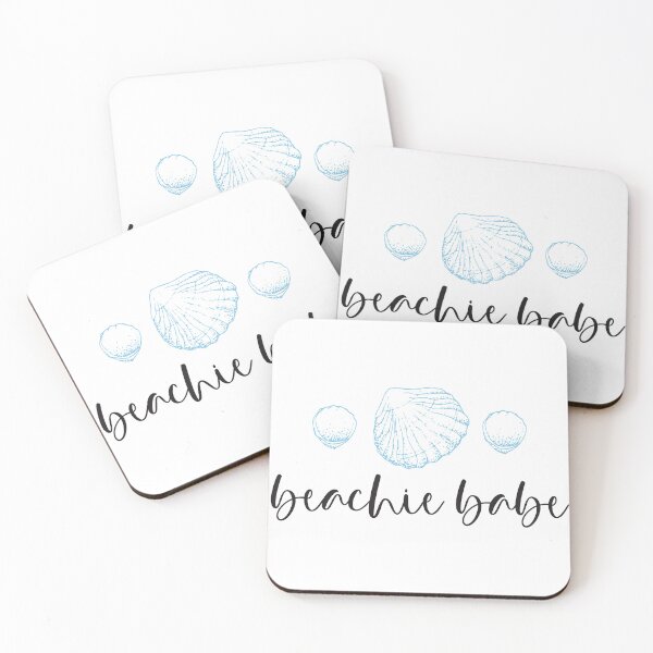 Item preview, Shell collection beachie babe in blue designed and sold by Quiet Waters Design.