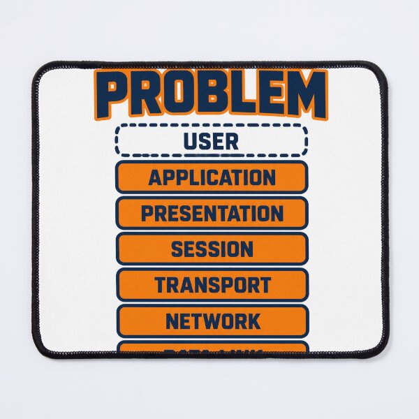 Item preview, Layer 8 Problem OSI Model Funny Network Engineer Gift designed and sold by ys96.