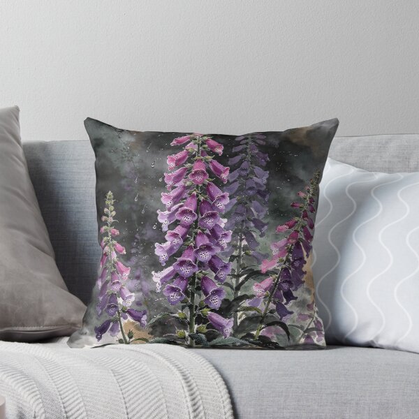 Item preview, Purple Foxglove — Moody's Watercolor Botany designed and sold by EduMaru_Arts.