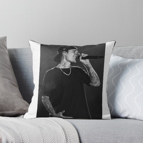 Item preview, Justin Bieber Black and White Vintage Portrait designed and sold by Artsformore.