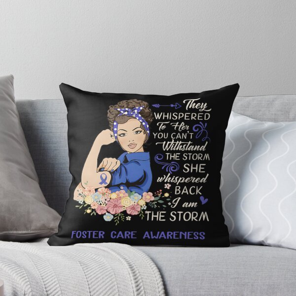 Item preview, I Am The Storm Foster Care Awareness Support Design designed and sold by kaattak.