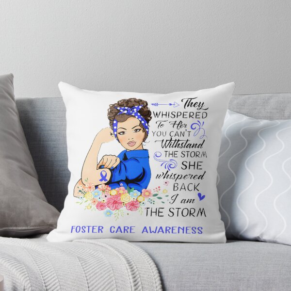 Item preview, I Am The Storm Foster Care Awareness Support Design designed and sold by kaattak.